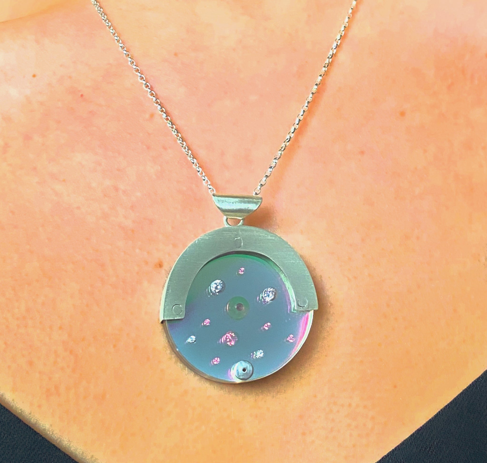 Reflections of Duality Pendant
