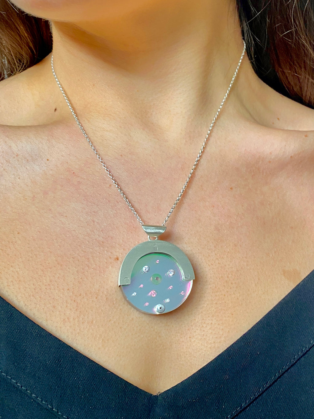 Reflections of Duality Pendant