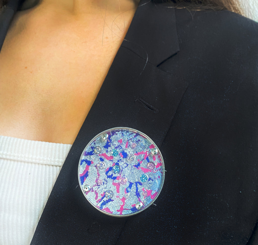 Where Colours Meet Brooch